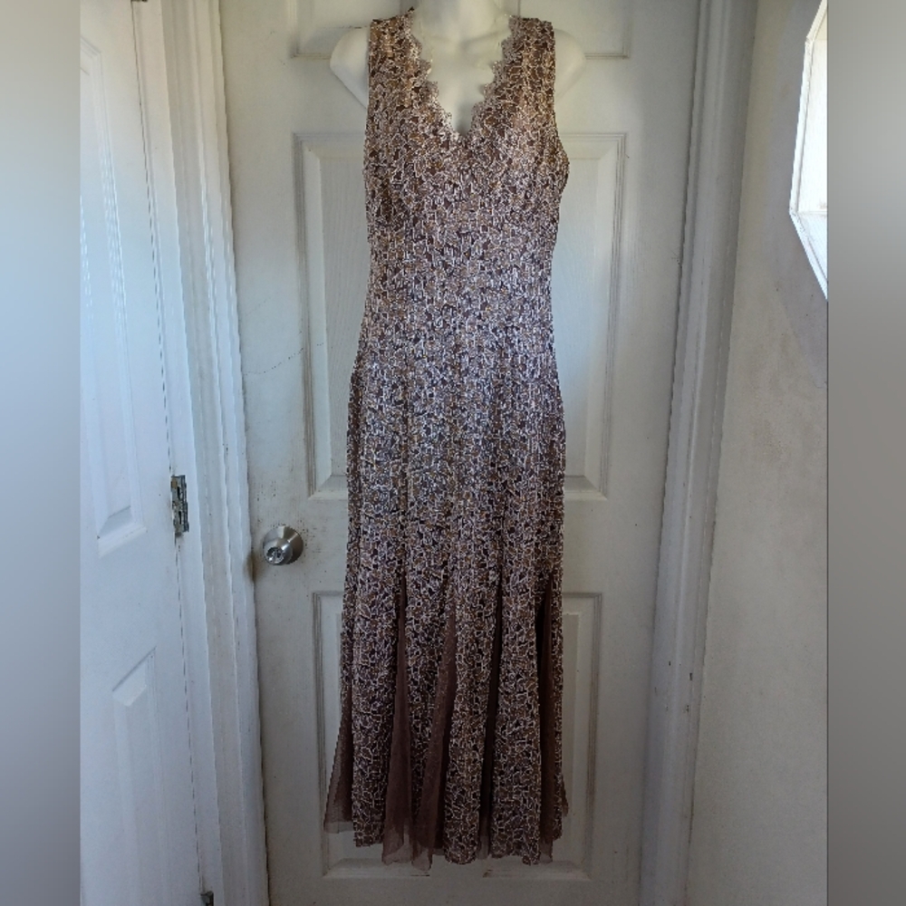 Elegant Floral Lace Dress CANDALITE